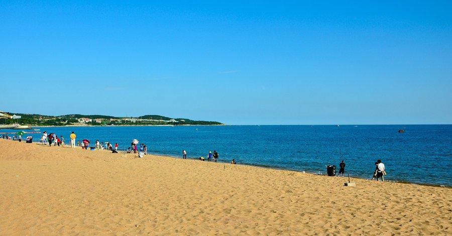 大连金石滩之海滨浴场