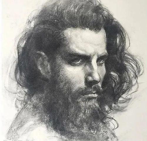 当粗狂与细腻二合一,你就能领略素描头像的魅力!