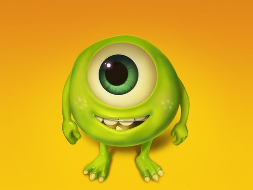 我喜欢叫它绿毛独眼怪