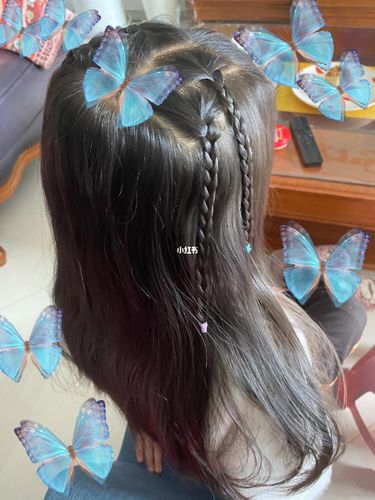 披发_编发_时尚_发型