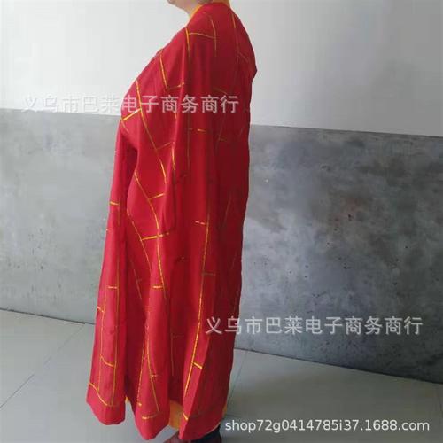 厂家直供金麒麟麻纱祖衣 和尚袈裟 佛教用品法衣五衣僧衣僧服