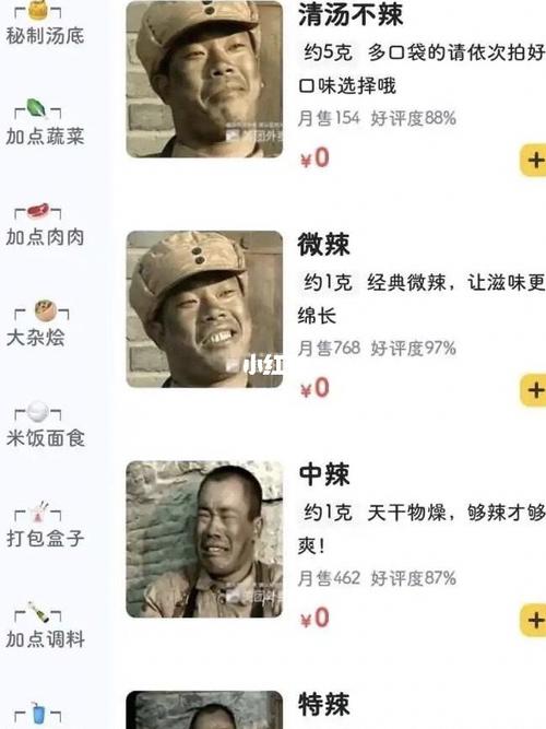 (外卖必备)辣度表情包大全 拿走不送_表情包_外卖_烧饼_表情包分享