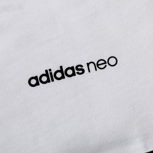 adidas/阿迪达斯 neo 男款 tech fit系列短袖休闲运动t恤 bq0800