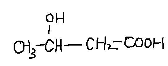 3-羟基丁酸结构,要图!