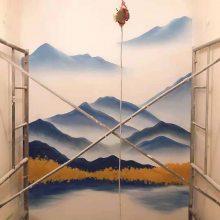 墙绘彩绘手绘墙面壁画手绘彩绘墙画