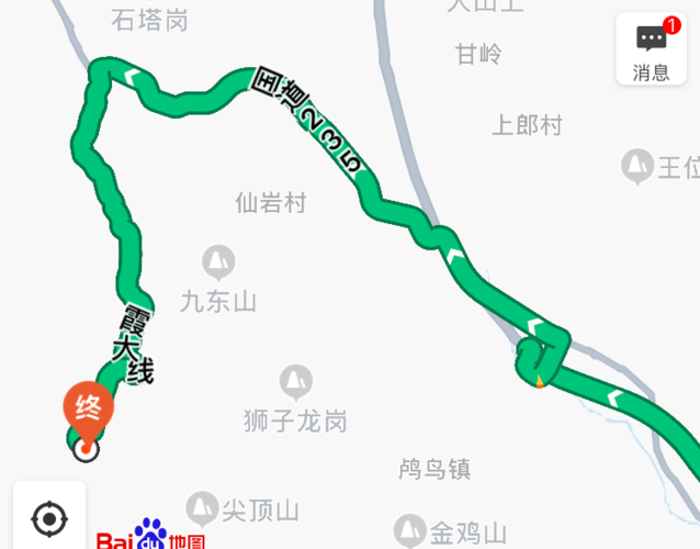 由杭州方向出发, 至百丈收费站下高速—国道235—霞泉—霞大线可快速