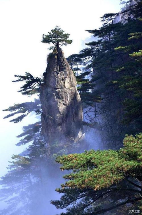 一汽大众-揽境#五岳之首-安徽黄山|迎客松|山顶|石林