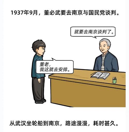 学党史漫绘延安清廉克己的董必武