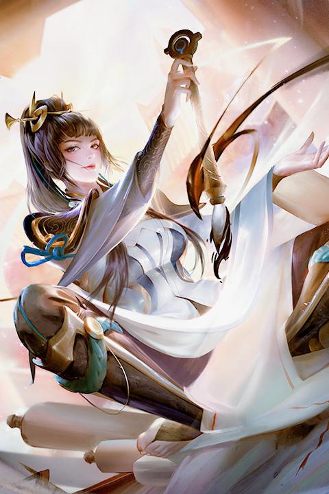 精致女孩之上官婉儿 锁屏壁纸.