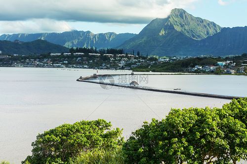 瓦胡岛夏威夷瓦胡岛美丽的风景