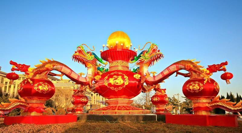 大连金州新区金石滩2018元宵节花灯展