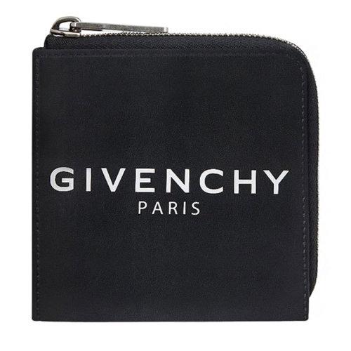 纪梵希标志logo图片,纪梵希衣服logo图片 【包税】givenchy/纪梵希 黑色牛皮经典商标logo白色