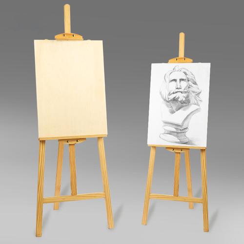 画架子 木质_画板画架套装写生素描画架画板支架式折叠专业木质油画