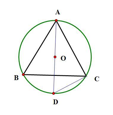 已知圆o的半径为2,则圆o的内接正三角形边长为多少