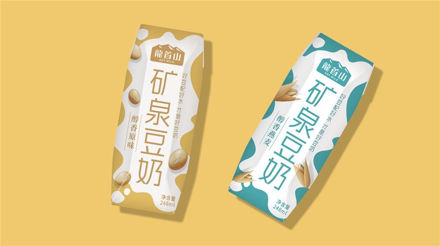 矿泉豆奶包装设计