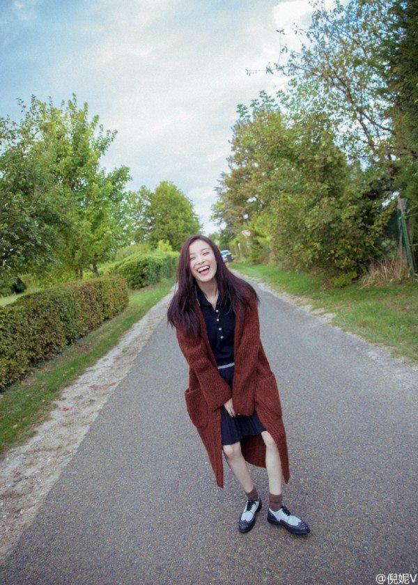 倪妮(图片来源:倪妮微博)