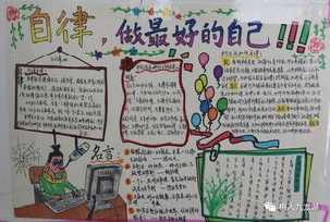 成功源于坚持手抄报 手抄报简单又漂亮