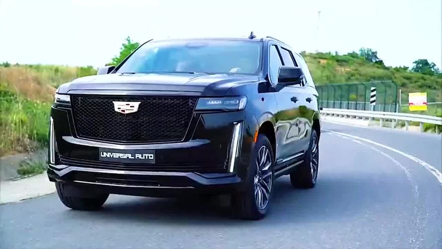 2021款凯迪拉克加长凯雷德,车长5米7,suv界的巨无霸