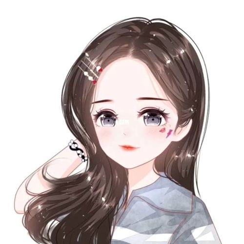 萌萌哒可爱女生手绘头像_头像_手绘_夏天去哪玩_头像分享_素材_头像