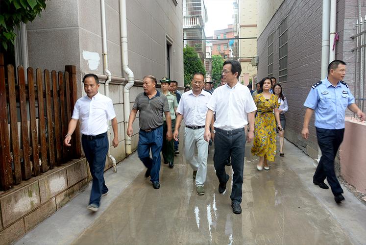 义乌市市长林毅率队参观考察浙江中辰义亭镇智能预警项目