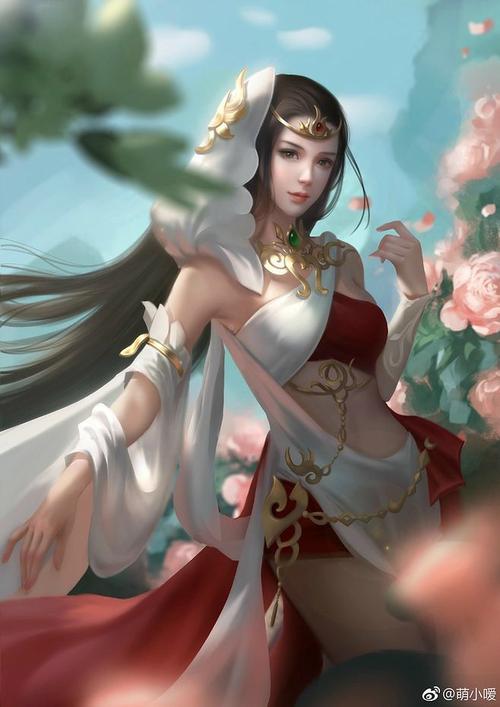 cg游戏——古风女