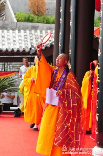 张家口市涿鹿县河南寺(弥陀寺)大雄宝殿开光大典,于2016年8月22日殊胜
