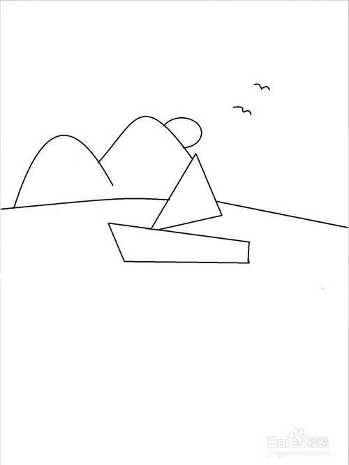 手工/爱好 > 书画/音乐  1 我们准备好笔和纸,先画出一条斜线,然后画