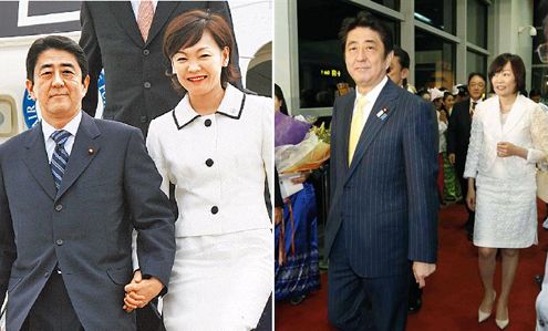 安倍晋三为什么和老婆不再牵手?