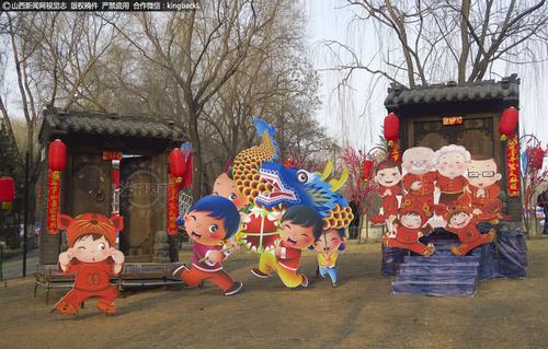山西太原:春节庙会年味浓