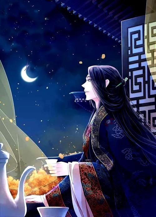 无聊独上西楼,月如钩!(李煜)