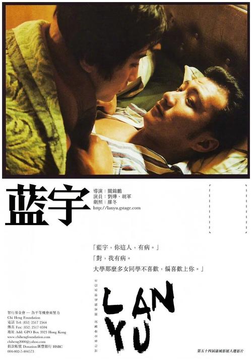 一组蓝宇的艺术海报图12为港台重映的4k修复版海报
