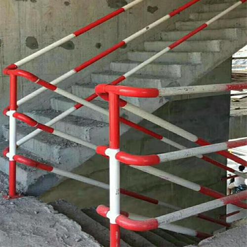 基坑临边防护 楼层楼梯防护栏连接件 定型化工具式护栏杆配件弯头