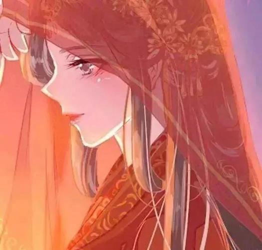 红色系/古风/漫画情侣头像