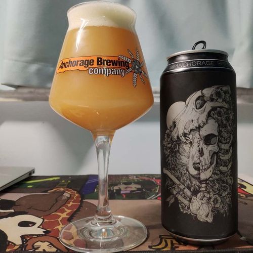 新鲜 单罐 473ml 啤酒 dipa 安克雷奇狼孩子新英格兰浑浊 月产 12