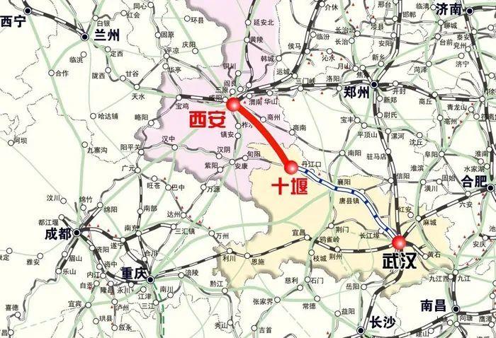 西十高铁是国家中长期铁路网规划银川至武汉高铁的重要组成部分,起自