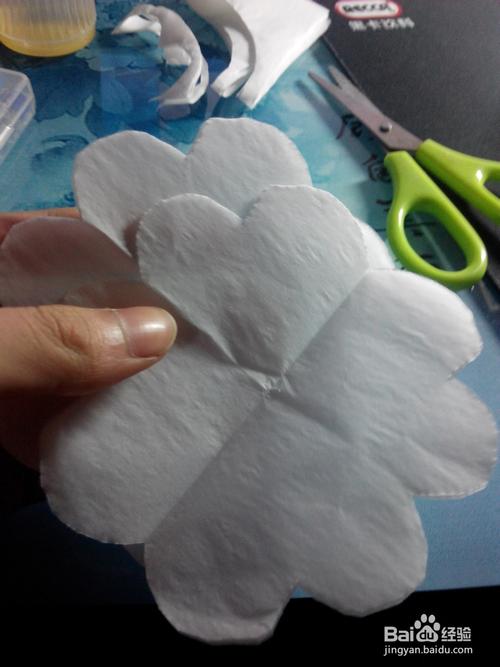 清明节扫墓用小白花制作五步走夜空and颜色