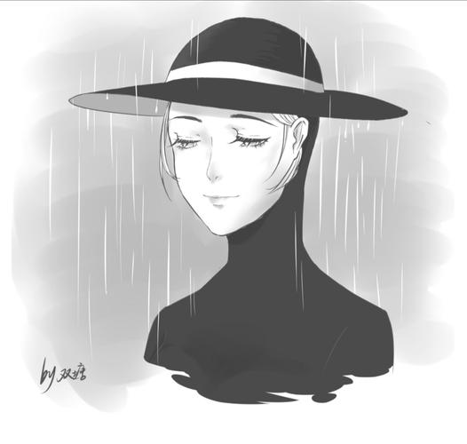 雨中女郎