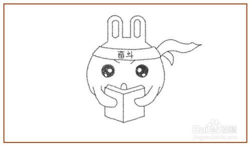 奋斗的表情简笔画