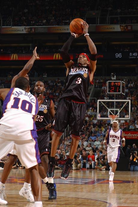 艾弗森后仰出手