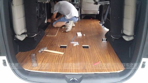 江淮瑞风m3改装案例 木地板商务车