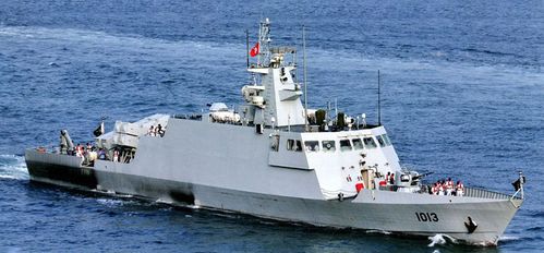 1013艇为阿兹玛特级导弹艇首艇.