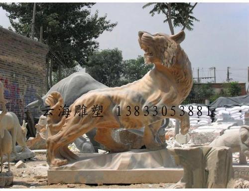 老虎雕塑_老虎雕塑(图片)