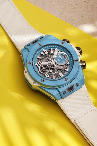 hublot宇舶表全新big bang unico天空蓝腕表