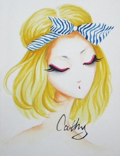 插画- cathy小姐 - 插画图片_插画师_插画壁纸_场景插画_yidodo.