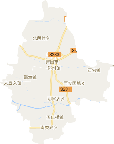 安国市高清电子地图,安国市高清谷歌电子地图