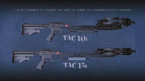 pse archery tac(美国). 基于步枪的突击弩