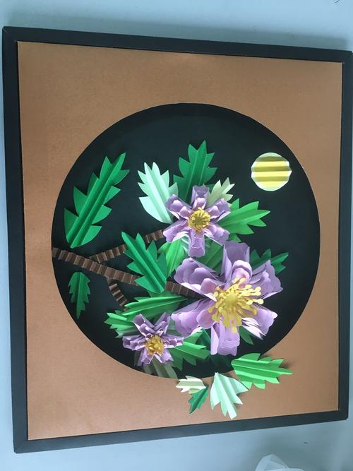 花好月圆 立体构成 (微博@枂边)