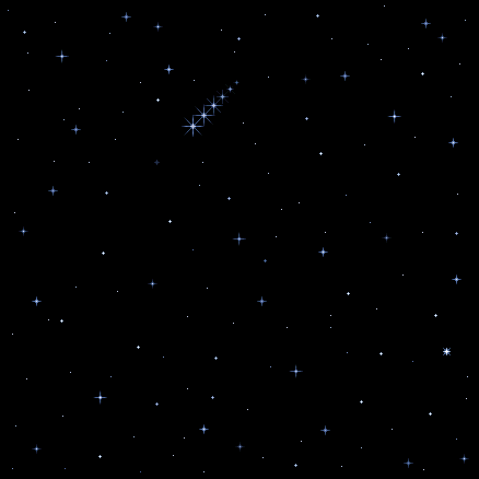 流星雨的天空