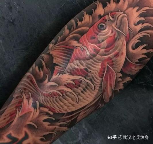 浅谈日本「锦鲤」在纹身中的寓意和传说
