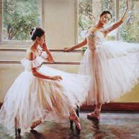 舞蹈女生微信头像 优雅唯美女生跳舞头像图片【点击鼠标右键下载】